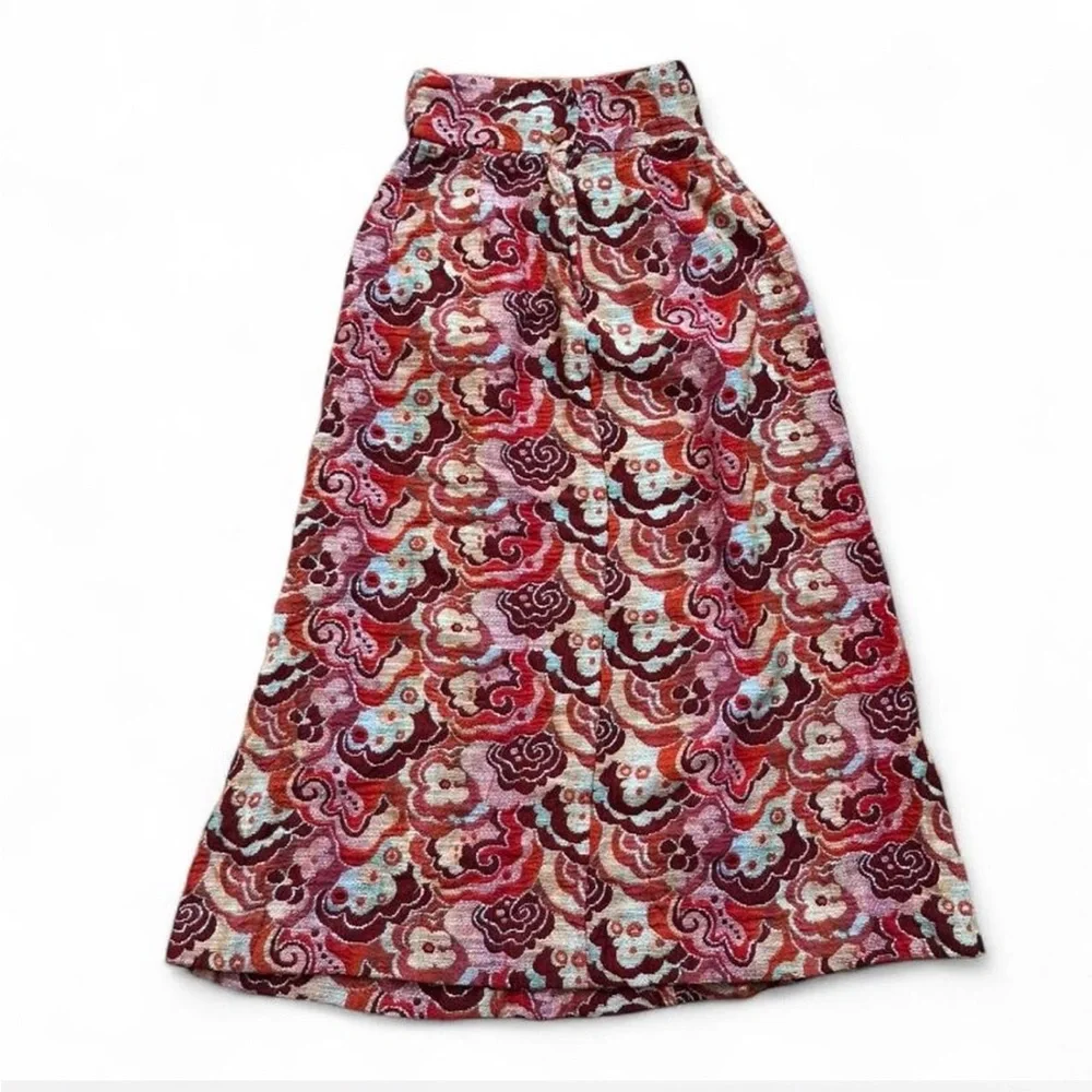 Vintage Robbie Bee patterned maxi skirt - Picture 5 of 6
